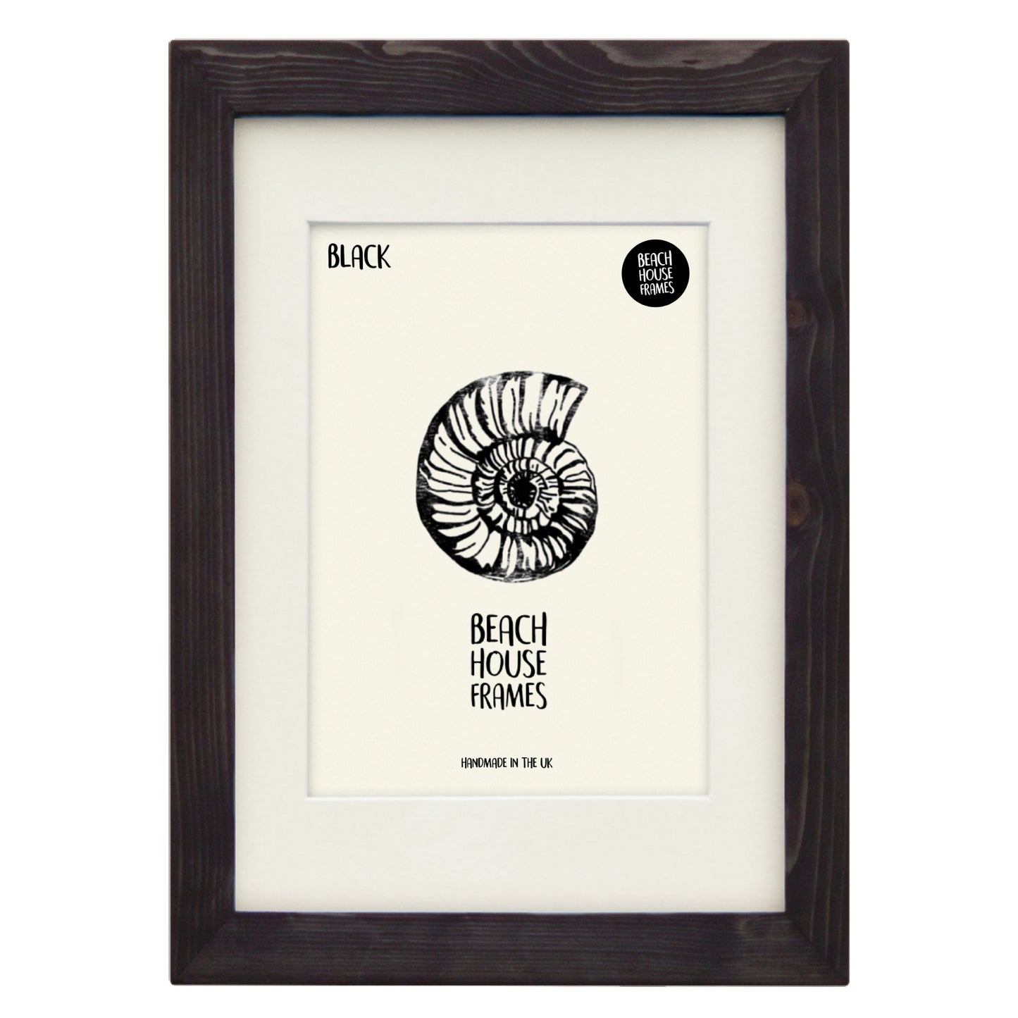 Black Rustic Picture Frame A2, A3, A4, A5, 5x5, 5x7, 6x6, 5x7, 6x8, 8x10, 11x1 image 0